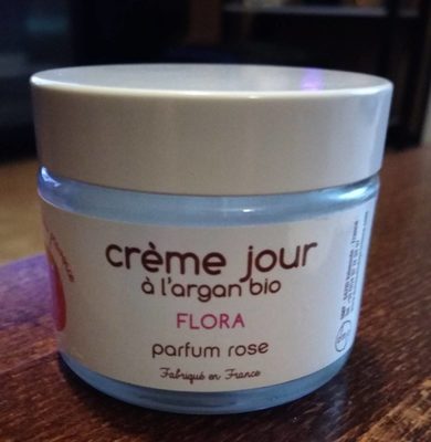 du monde à la Provence Flora : crème jour à l'argan bio parfum rose