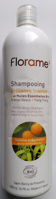 Florame Shampooing Brillance Intense aux huiles essentielles bio