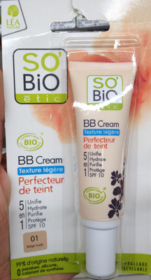 Léa Nature BB cream texture légère perfecteur de teint - 01 beige nude