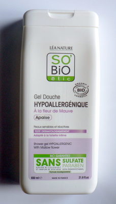 Gel Douche Hypoallergénique à la fleur de Mauve - Léa Nature - So'Bio étic