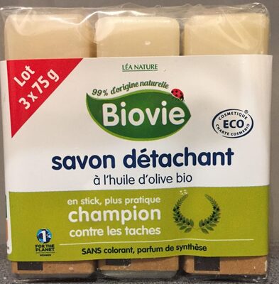 Biovie Savon détachant à l'huile d'olive bio