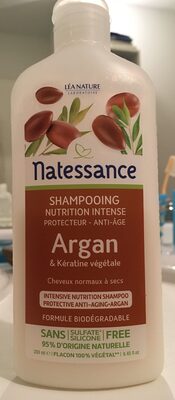 Léa Nature Shampooing nutrition intense argan & kératine végétale