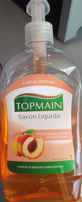 Top Main Savon liquide parfum pêche