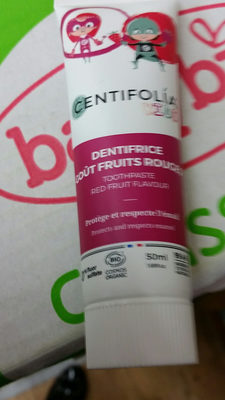 Centifolia kids dentifrice goût fruits rouges