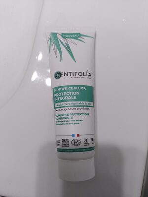 Centifolia Dentifrice fluor protection intégrale