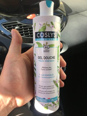 Coslys Gel douche haute tolérance mélisse bio