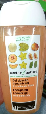 Les Cosmétiques Design Gel douche dynamisant à la pulpe de melon