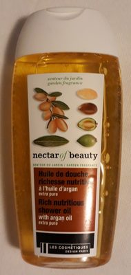 Nectar or beauty Huile de douche richesse nutritive à l'huile d'argan