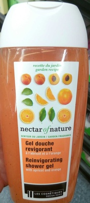 Les Cosmétiques Design Paris Gel douche revigorant à l'abricot et à l'orange