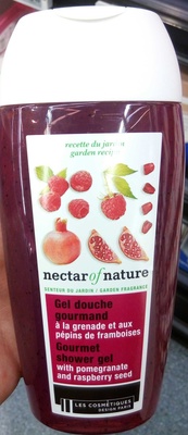 Les Cosmétiques Design Paris Gel douche gourmand à la grenade et aux pépins de framboise