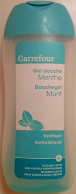 Carrefour Gel douche menthe