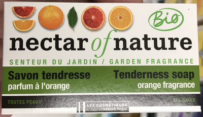 Les Cosmétiques Design Paris Savon tendresse parfum à l'orange