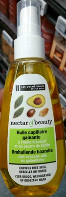 Les Cosmétiques Design Paris Huile capillaire gainante à l'huile d'avocat et au beurre de karité