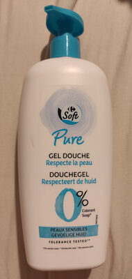 Soft Pure Carrefour Gel Douche peaux sensibles