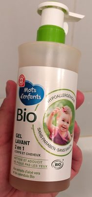 Marque Repère Gel lavant 2 en 1 Bio