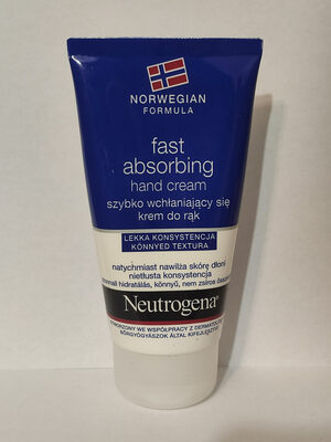 Neutrogena fast absorbing hand cream