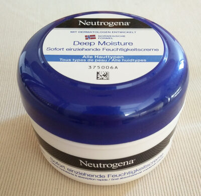 Neutrogena Deep Moisture - Sofort einziehende Feuchtigkeitscreme