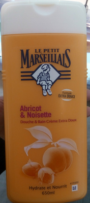 Le Petit Marseillais Abricot et noisette douche et bain crème extra doux
