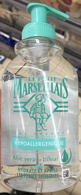Le Petit Marseillais Gel lavant hypoallergenique aloe vera et tilleul