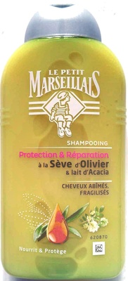 Le Petit Marseillais Shampooing Protection & Réparation à la Sève d'Olivier & Lait d'Acacia
