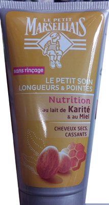 Le Petit Marseillais Le petit soin longueurs et pointes nutrition au Lait de karité et au miel