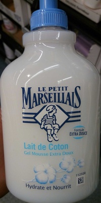 Le Petit Marseillais Lait de coton Gel mousse extra doux