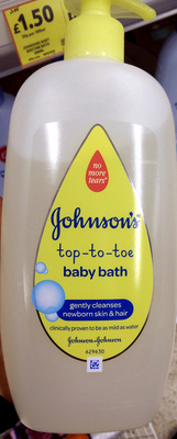 Johnson's Top-to-toe baby bath