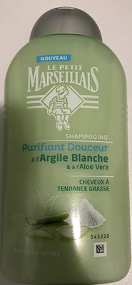 Le Petit Marseillais Shampooing Purifiant Douceur à l'Argile Blanche & à l'Aloe Vera