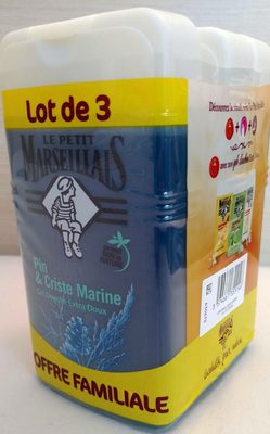 Le Petit Marseillais Pin & Criste Marine (lot de 3)