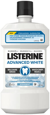 Jntl Consumer Health Norway As Listerine Advanced White Milder Taste