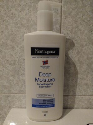 Neutrogena Deep Moisture - hypoallergenic body lotion
