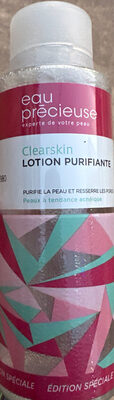 Eau précieuse Clear skin lotion purifiante