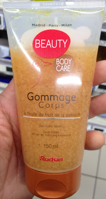Auchan beauty Gommage corps à l'huile de fruit de la passion