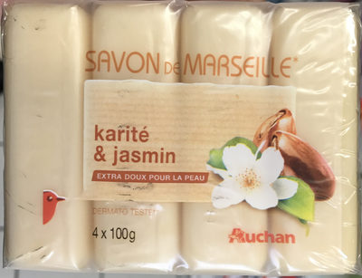 Auchan Savon de Marseille Karité & Jasmin