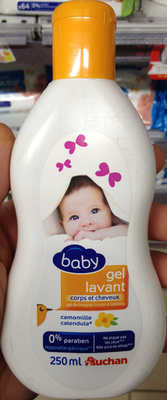 Auchan Gel lavant corps & cheveux Camomille