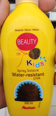Auchan Beauty Kids Spray solaire Water resistant UVA Kids