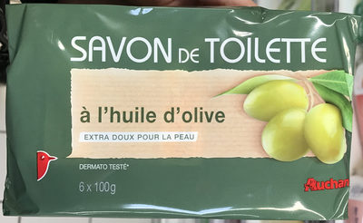 Auchan Savon de toilette à l'huile d'olive