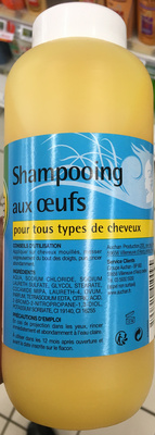 Auchan Shampooing aux oeufs