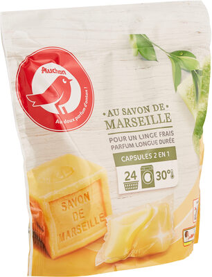 Auchan Capsules 2 en 1 au savon de Marseille
