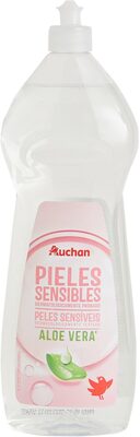 Auchan Liquide vaisselle Peaux sensibles