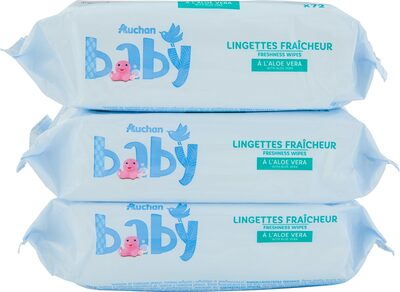 Auchan Baby Lingettes fraîcheur