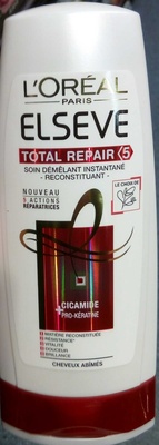 L'Oréal Paris Total Repair 5 Soin démêlant instantané reconstituant Cicamide + Pro-Kératine