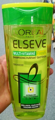 L'Oréal Paris Elseve Multi-Vitaminé Fresh Shampooing purifiant quotidien