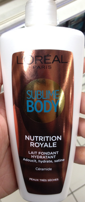 L'Oréal Paris Sublime Body Nutrition Royale Lait fondant hydratant