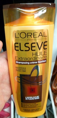 L'Oréal Paris Elseve Huile Extraordinaire Shampooing crème nutrition