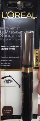 L'Oréal Mascara perfecteur Sourcils étoffés chatain foncé