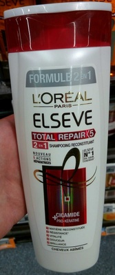 L'Oréal Paris Elseve Formule 2 en 1 Total Repair Shampooing reconstituant