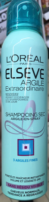 L'Oréal Paris Elseve Argile Extraordinaire Shampooing sec argile en spray
