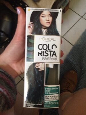 L'Oréal Paris Colorista Washout #turquoisehair