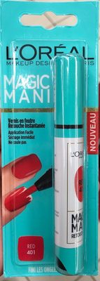L'Oréal Paris Magic Mani Vernis en feutre Red 401
